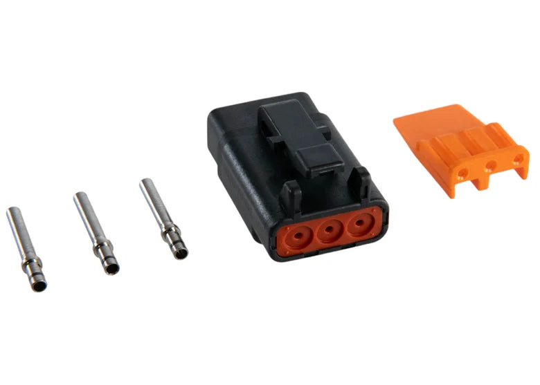 RIFE 3 Pin DTM Connector Kit Male Only
